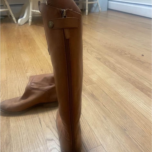 Women’s cognac Sam Edelman riding boots - Picture 3 of 3